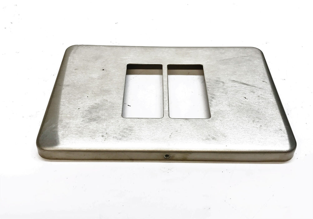 OTIS Double Arrow Stainless Hall Lantern Cover Plate AAA147NM7 NOS
