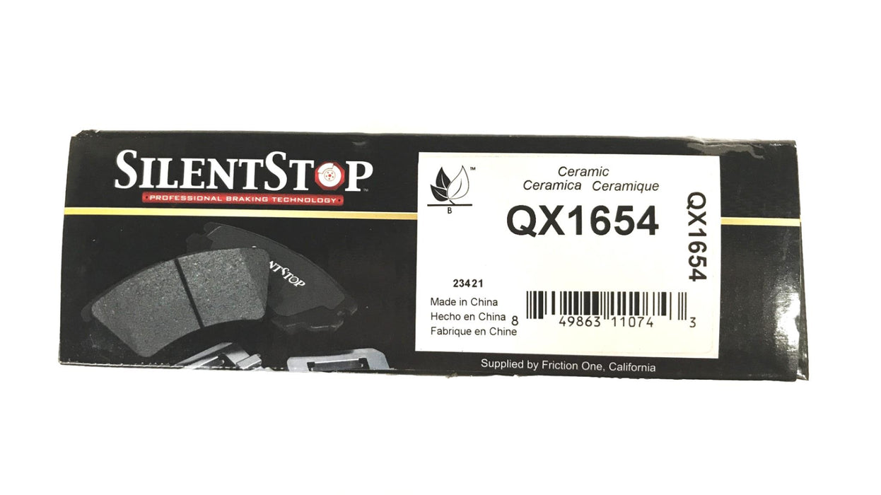 Silent Stop Brake Pad Set QX1654 NOS