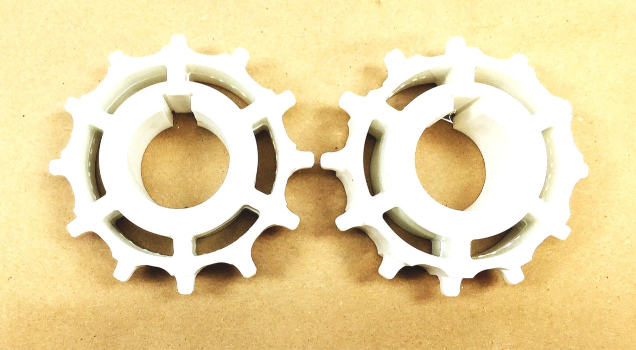 Unbranded KVP Sprocket 1 Inch Bore 1/4 Inch Keyway 12T 2250209A [Lot of 2] NOS