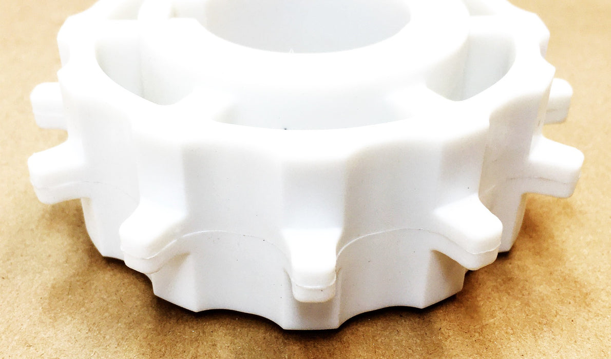 Unbranded KVP Sprocket 1 Inch Bore 1/4 Inch Keyway 12T 2250209A [Lot of 2] NOS