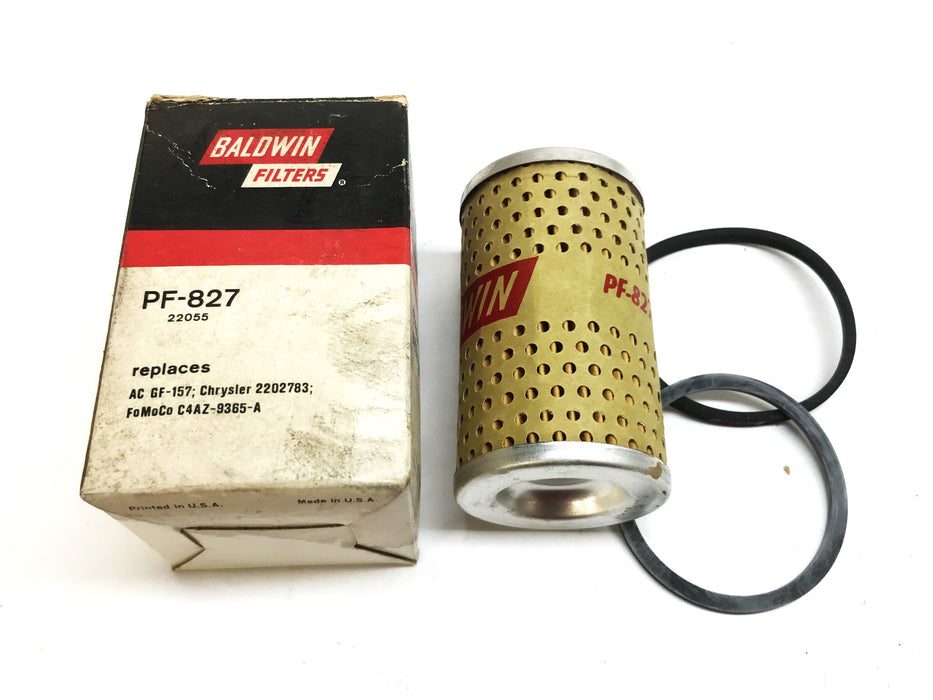 Baldwin Fuel Filter PF827 [Lot of 3] NOS