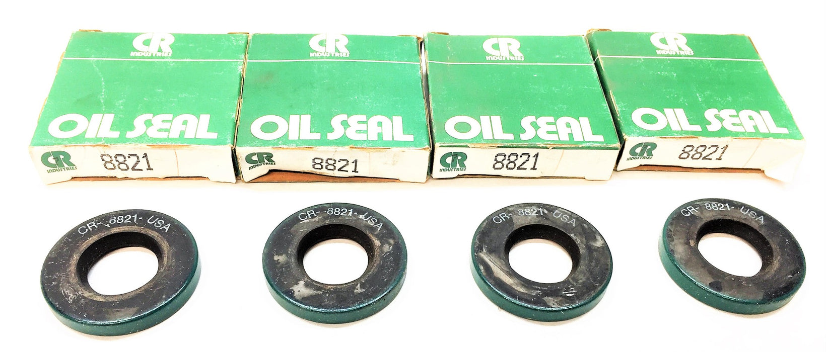 CHICAGO RAWHIDE/CR Oil Seal 8821 [Lot of 4] NOS