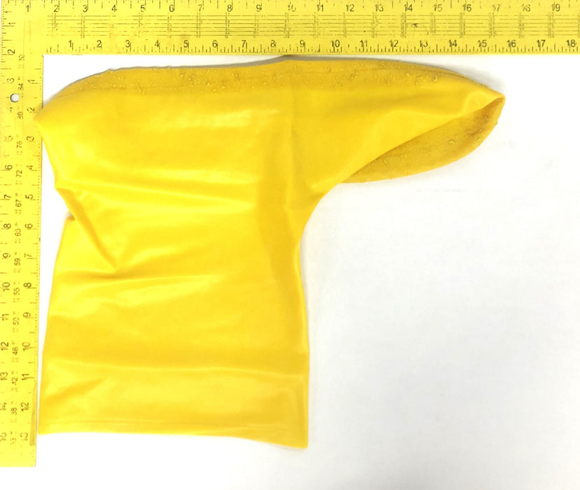 Unbranded Case Of 50 3XL Yellow Latex Boot Covers Pair 10245 NOS