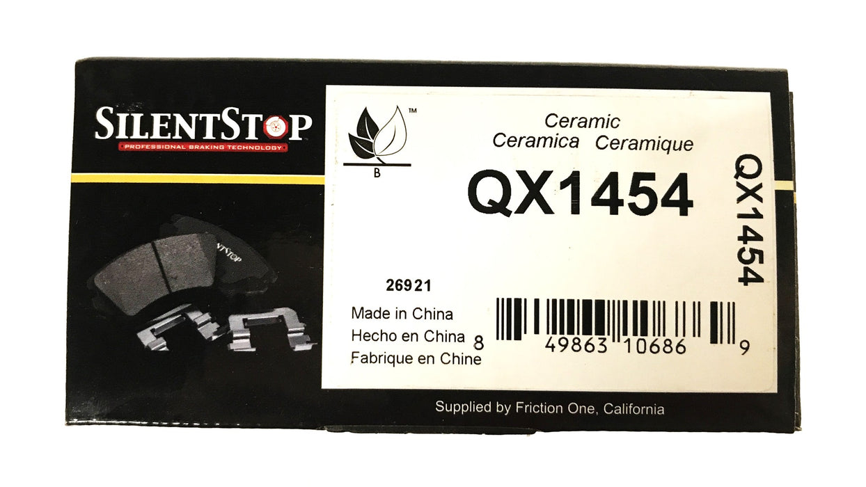 Silent Stop Brake Pad Set QX1454 NOS