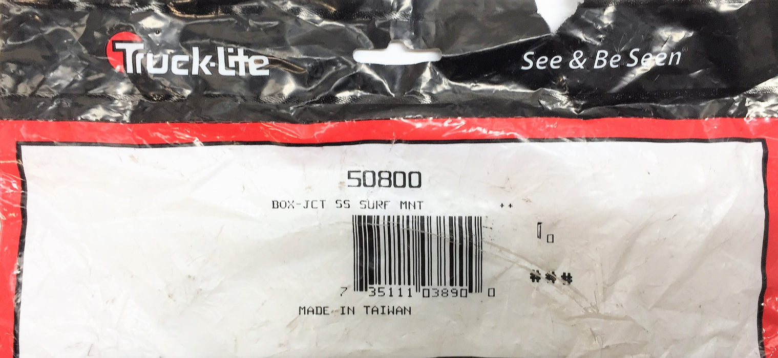 TRUCK-LITE 8-Port Series Surface Mount Junction Box 50800 [Lot of 2] NOS