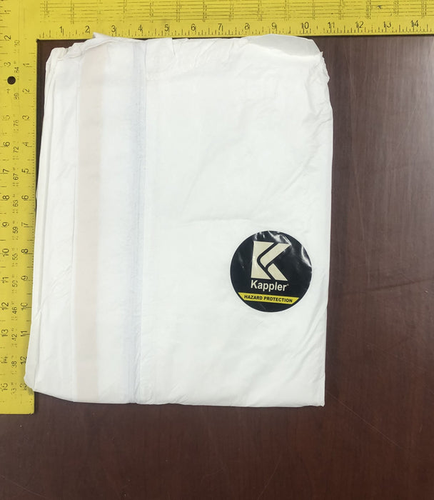 Kappler Inc 2X3X Provent 7000 WH Coverall With Hood P7S428 [Lot of 5] NOS