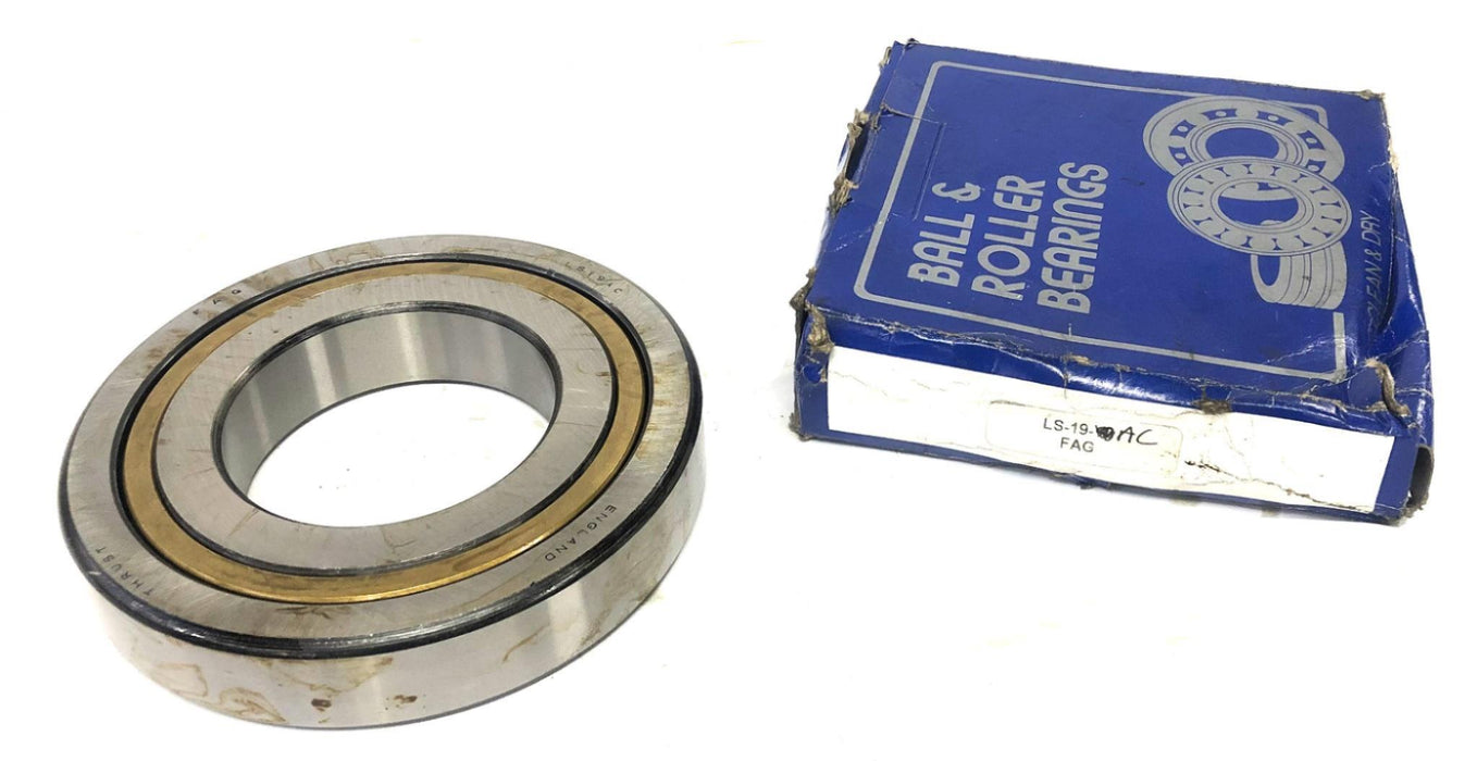FAG Angular Contact Ball Bearing LS19AC NOS