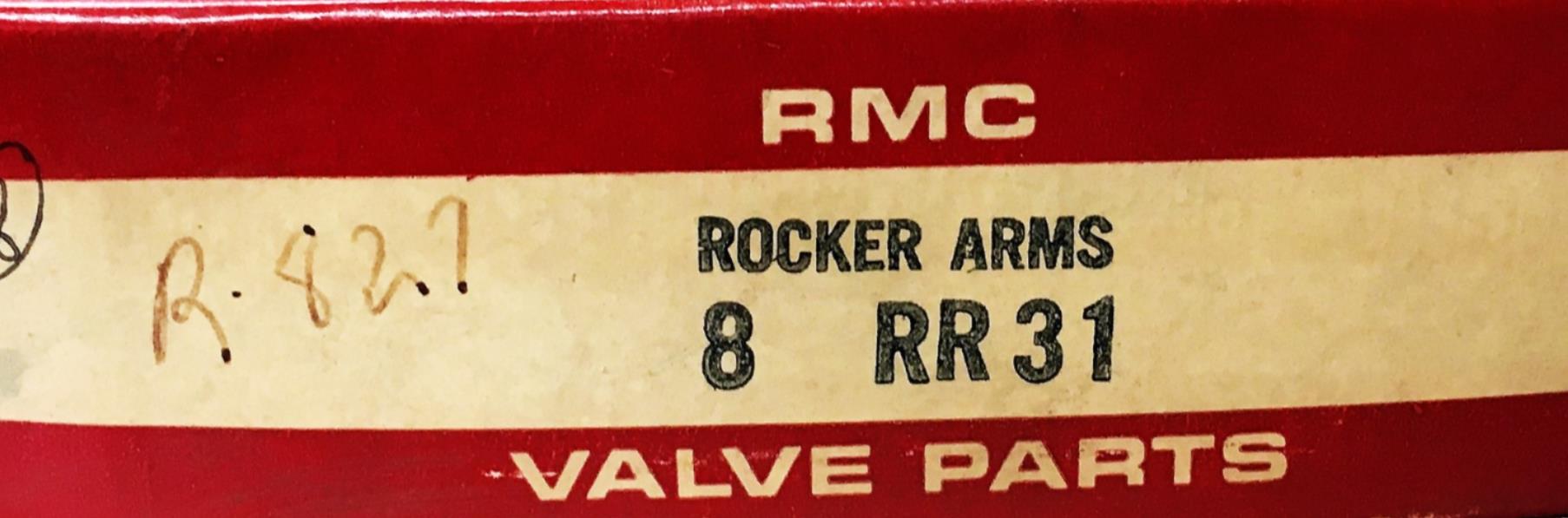 RMC Valve Parts Rocker Arm RR-31 (R-827) [Lot of 2] NOS