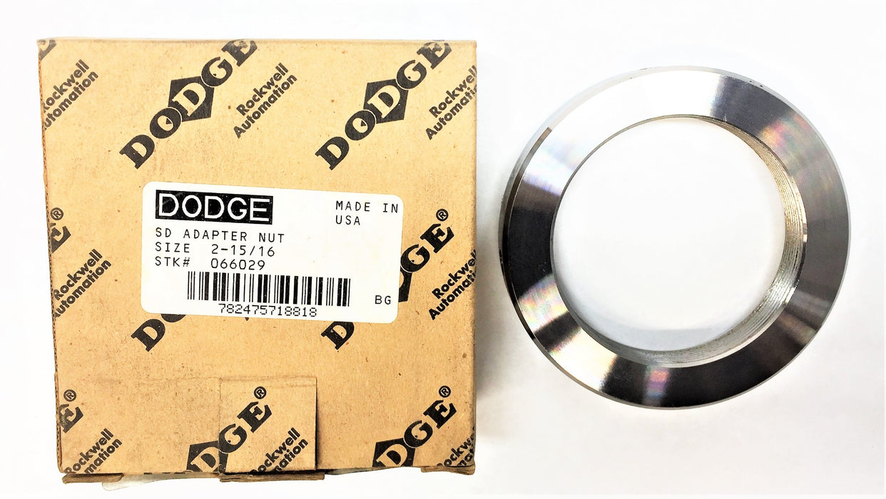 DODGE 2-15/16" SD Adapter Nut 066029 NOS