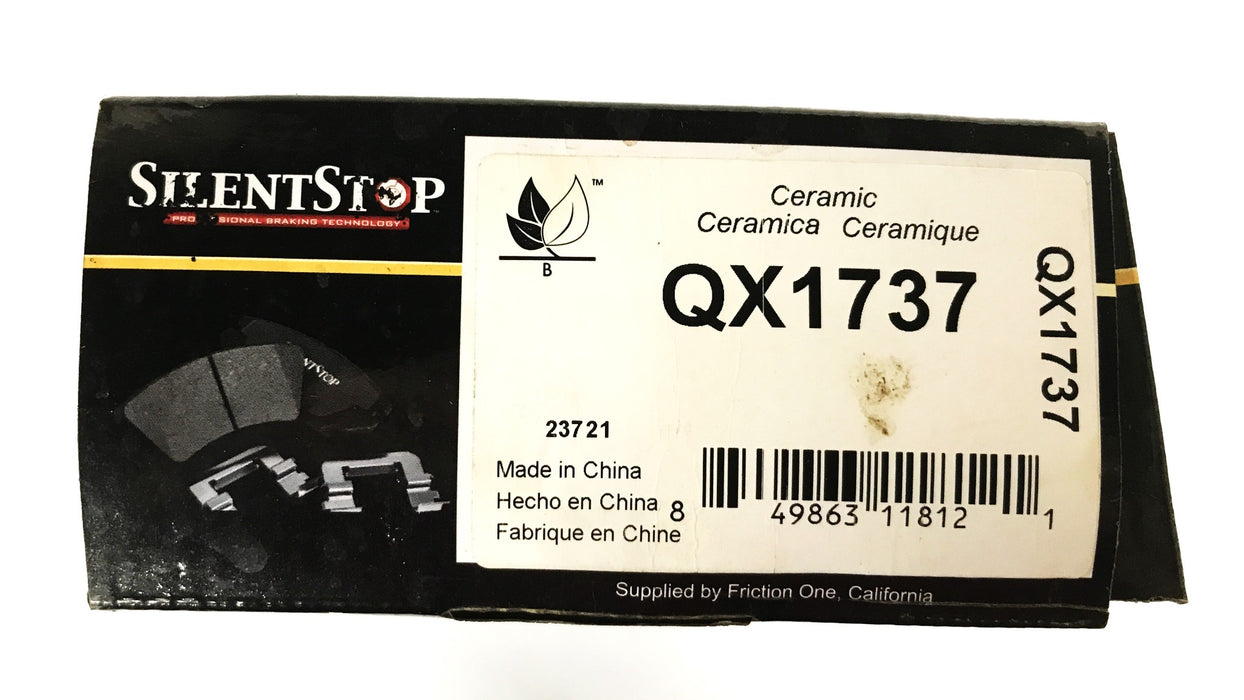 Silent Stop Brake Pad Set QX1737 NOS
