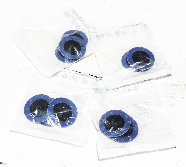 Partsmaster 60 Grit Aluminum Twist-Lock Sanding Disc DY87850191 [Lot of 12] NOS