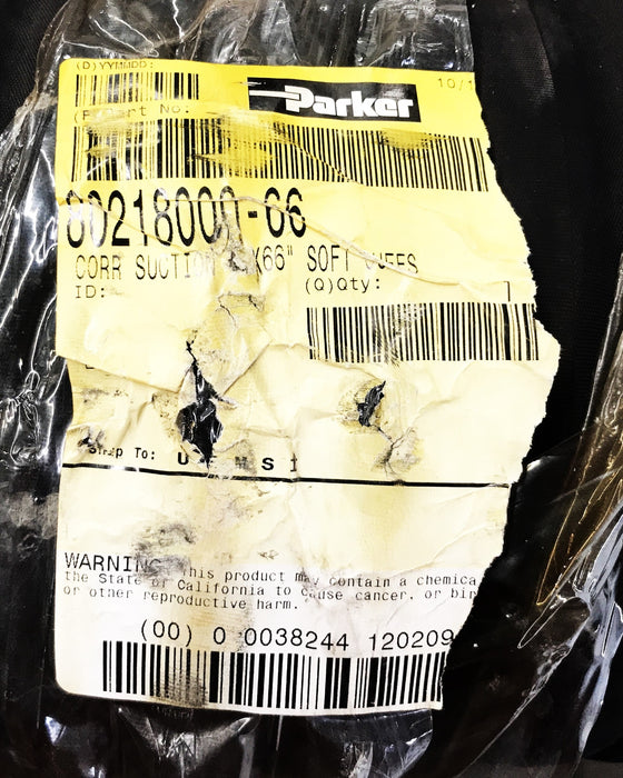 Parker Hannifin 66" x 9" Corrugated Suction Tube 80218000-66 NOS