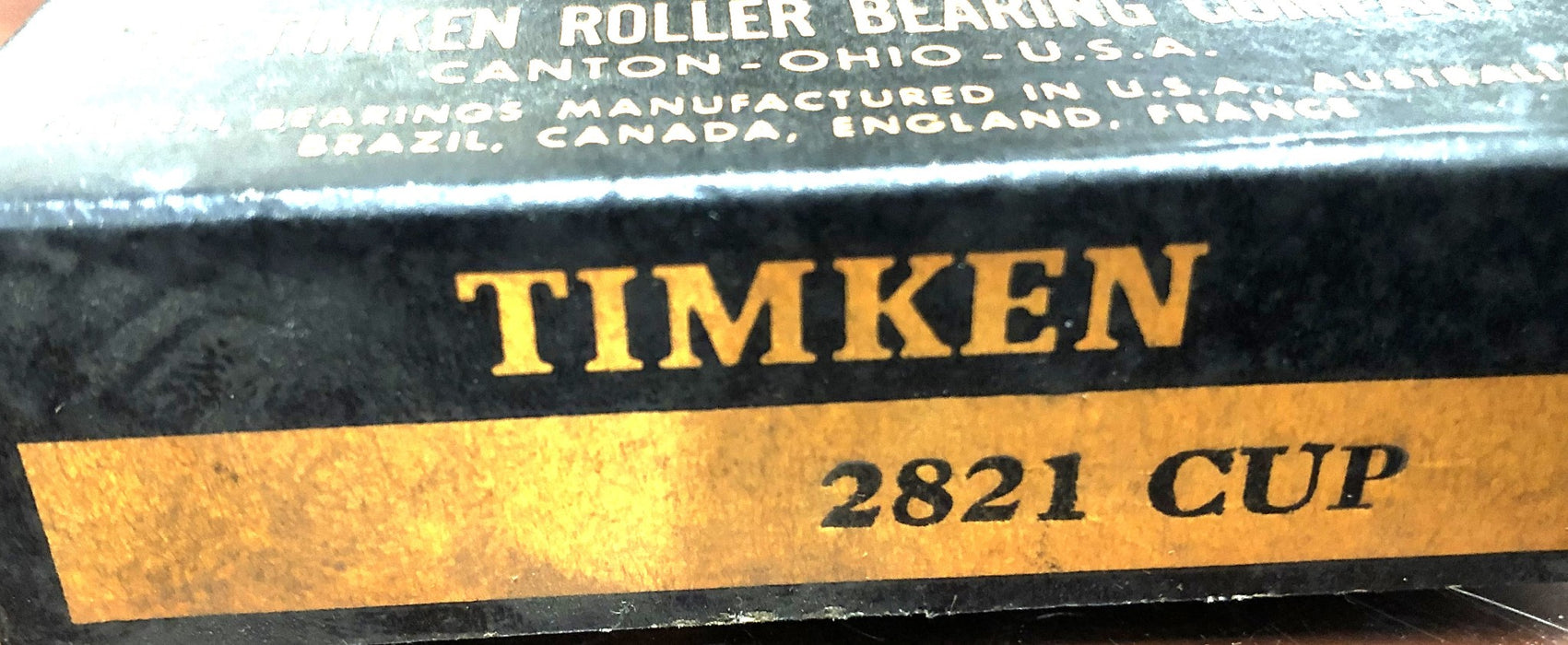 Timken Tapered Roller Bearing Cup 2821 NOS