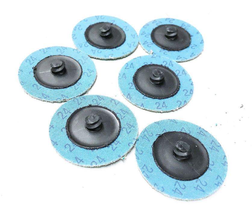 Partsmaster 24 Grit Twist-Lock Sanding Disc DY87851090 [Lot of 6] NOS