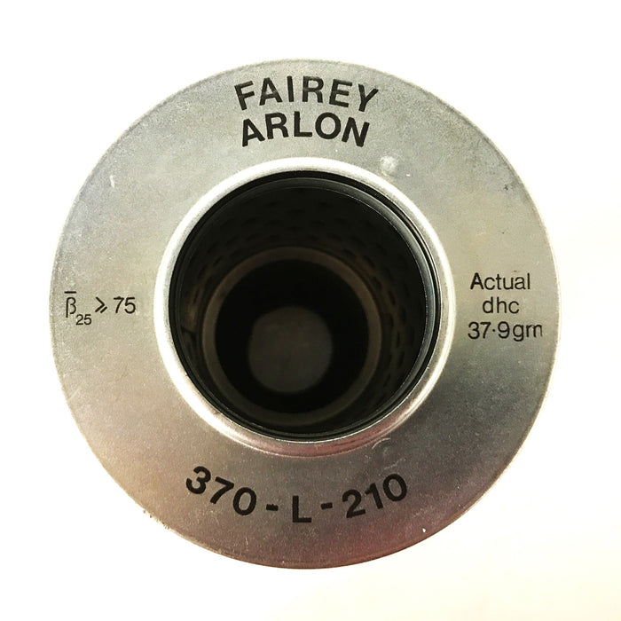 Fairey Arlon Hydraulic SS-A-5 Filter Element 370-L-210 NOS