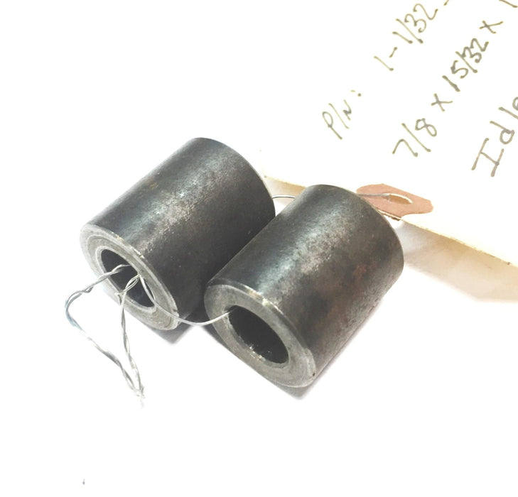 International/Navistar 7/8" x 15/32" Spacer Bushing 1-11/32I [Lot of 2] NOS