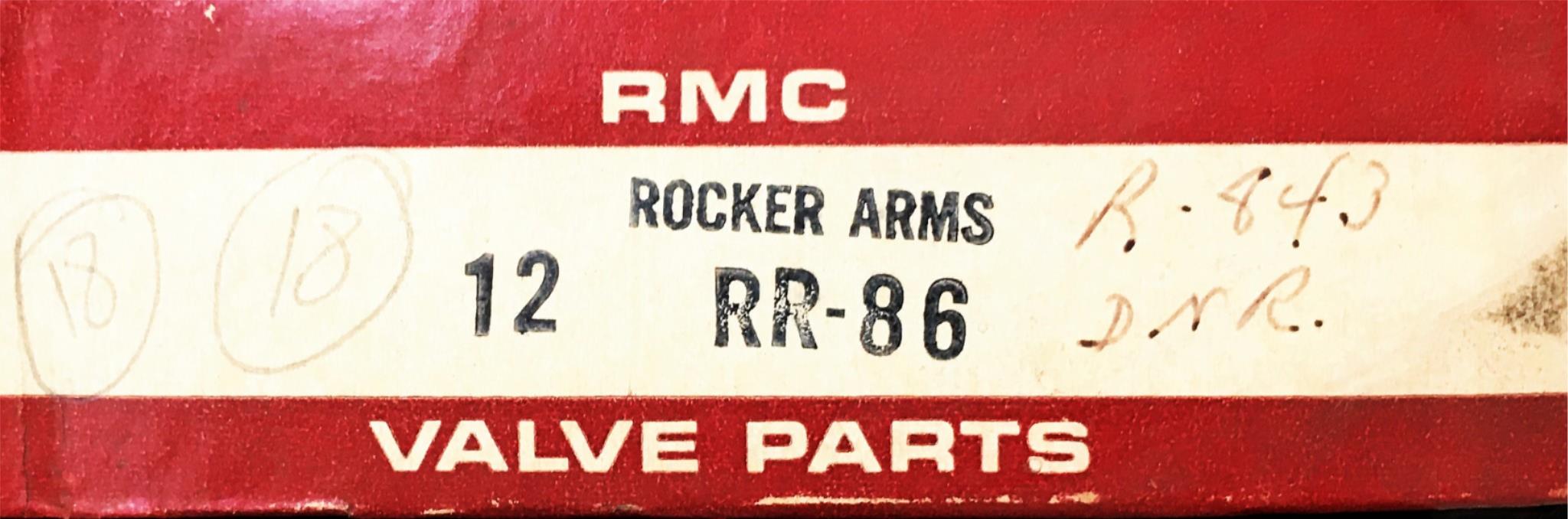 RMC Valve Parts Rocker Arm RR-86 (R-843) [Lot of 2] NOS