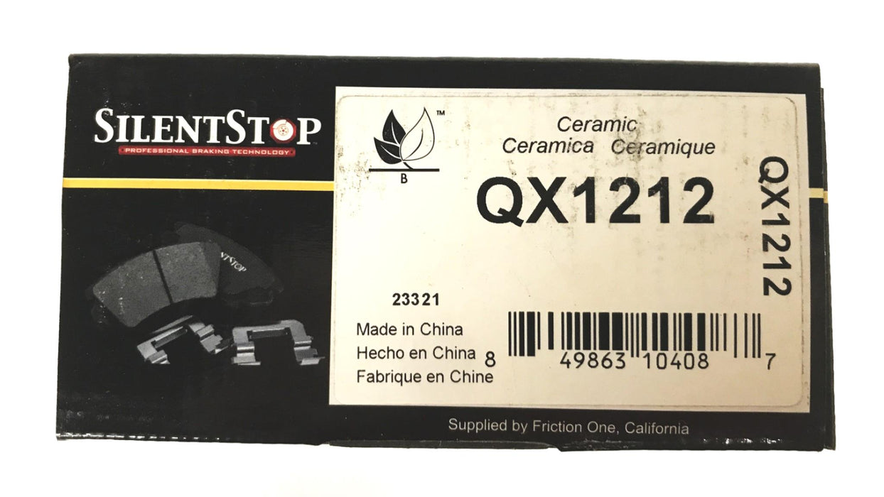 Silent Stop Brake Pad Set QX1212 NOS
