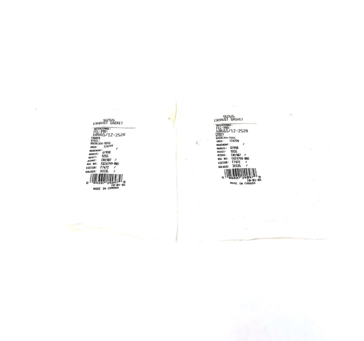 Unbranded Exhaust Gasket 9255 [Lot of 2] NOS