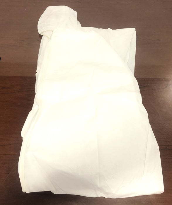 Sunrise Industries Inc White General Purpose Coveralls T12127-4XL [Lot of 8] NOS