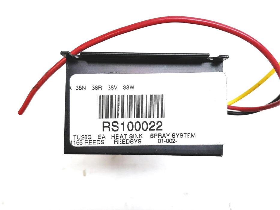 Reed Systems Stray System Heat Sink RS100022 [Lot of 2] NOS