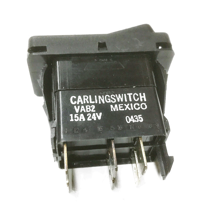 Carlingswitch Rear Door Open Rocker Switch VAB2 (071039059) NOS