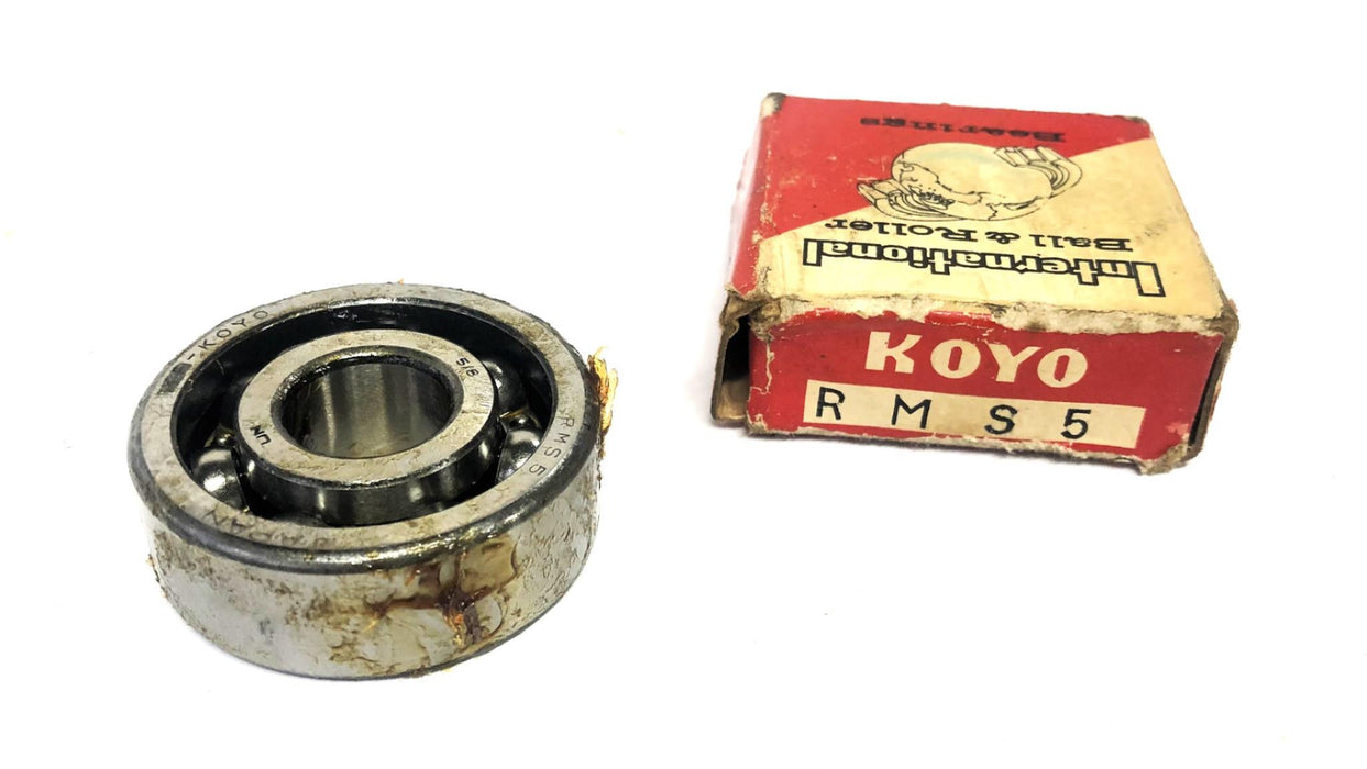 Koyo Single Row Ball Bearing RMS5 NOS