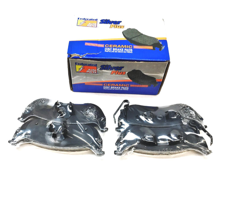Federated Auto Parts Silver Plus 4 Piece Ceramic Disc Brake Pads Set CD998 NOS