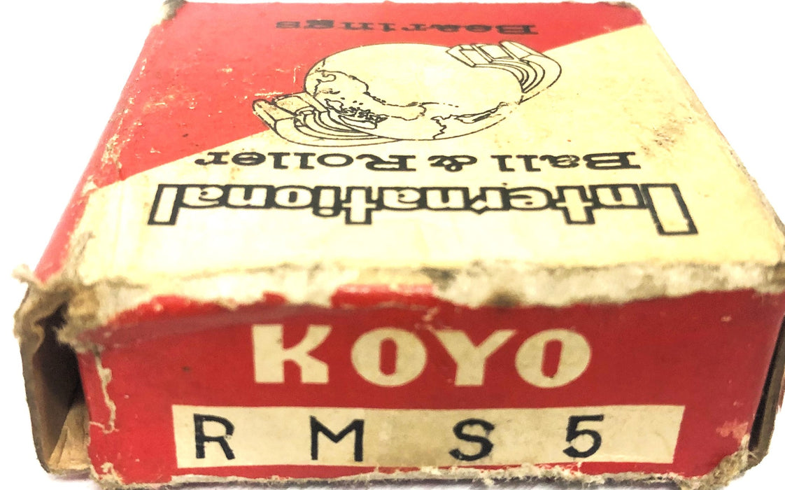 Koyo Single Row Ball Bearing RMS5 NOS