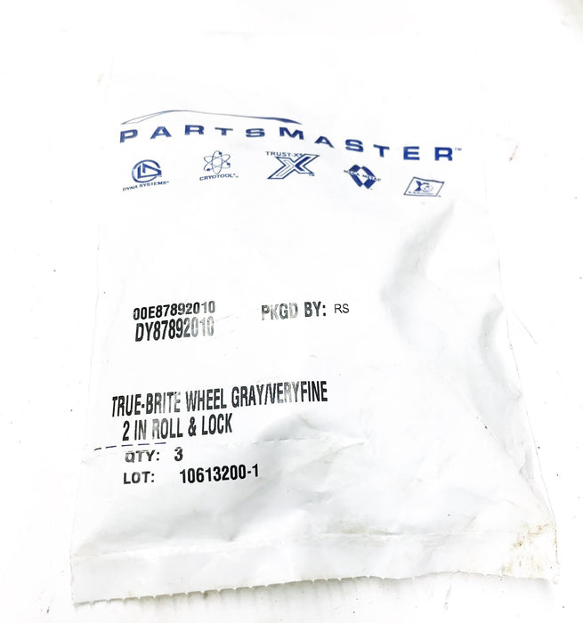Partsmaster 2" "TrueBrite" Very Fine Buffing Wheel DY87892010 [Lot of 3] NOS