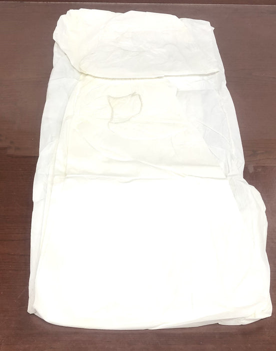 Kappler Inc 4X Provent 7000 White Coverall With Hood P7S428 [Lot of 4] NOS