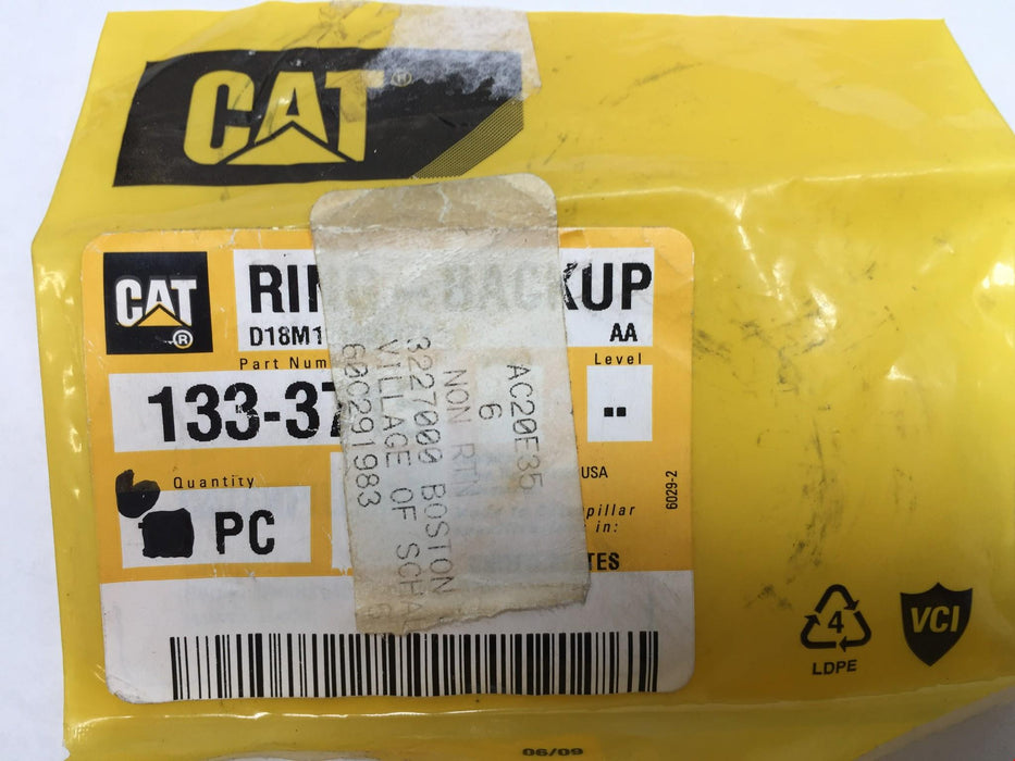 Caterpillar CAT Ring Backup 133-3715 [Lot of 6] OEM NOS