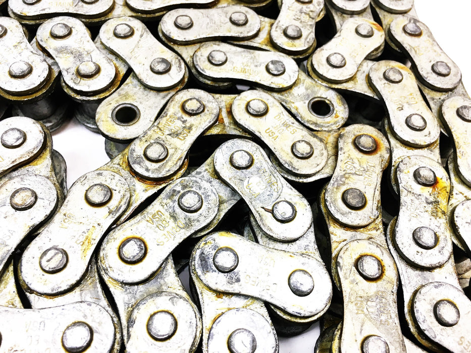 Timken Drives 10 Foot 80-1R 3.05M Roller Chain 32354 (642051323549) NOS