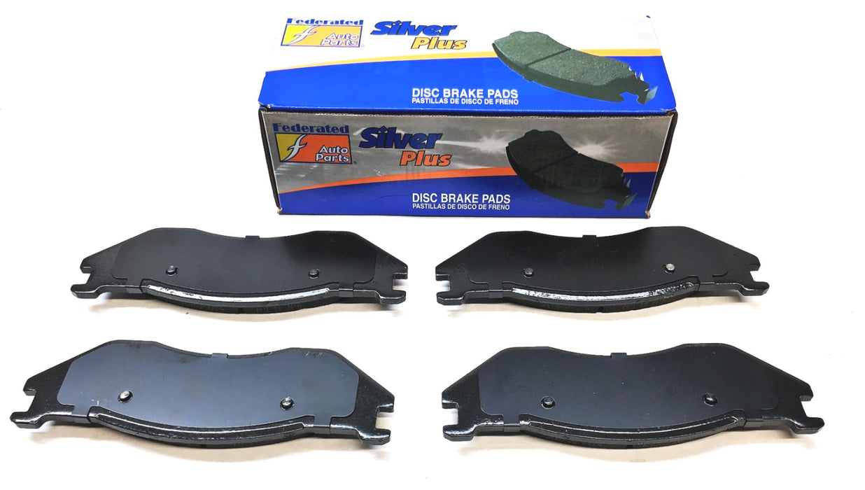 Federated Auto Parts Silver Plus 4 Piece Disc Brake Pads Set MD966 NOS