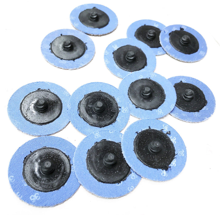 Partsmaster 2" 36 Grit Aluminum Oxide Sanding Disc DY87850193 [Lot of 12] NOS
