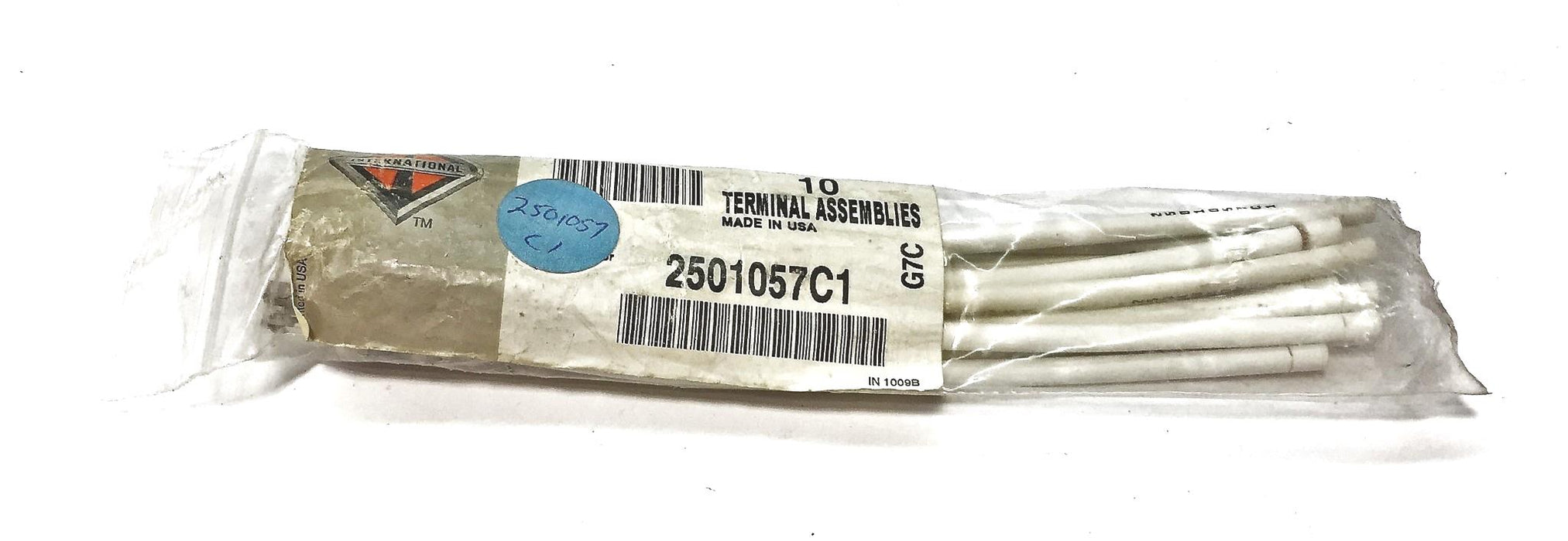 International/Navistar Wiring Terminal Cable Lead 2501057C1 [Lot of 5] NOS