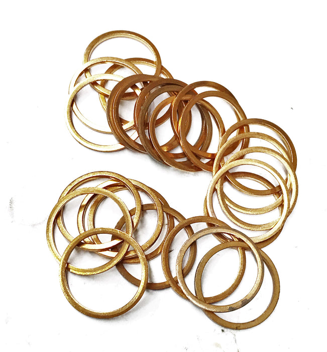 Unbranded Copper Sealing Ring 26X31X2 [Lot of 25] NOS