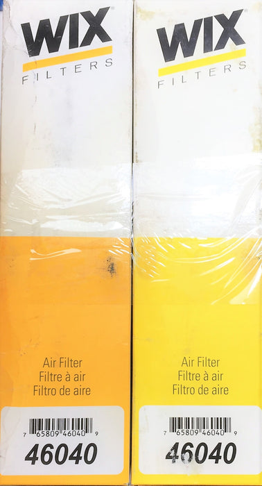 WIX Filters Air Filter 46040 [Lot of 2] NOS