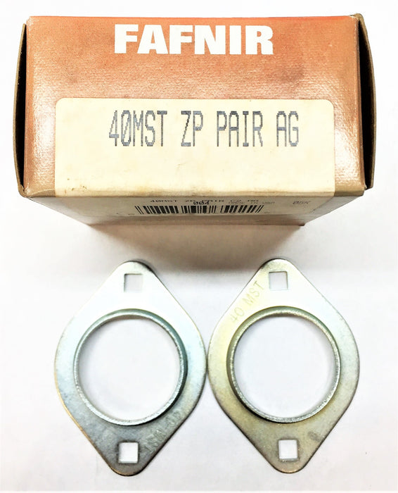 TORRINGTON/FAFNIR 40MST ZP Pair AG Flange Mount Housing (2pcs) [Lot of 5] NOS