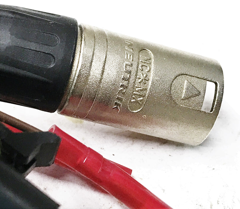 Neutrik 4-Pin Male Connector Pigtail CF1P070D (NCMX) [Lot of 2] NOS