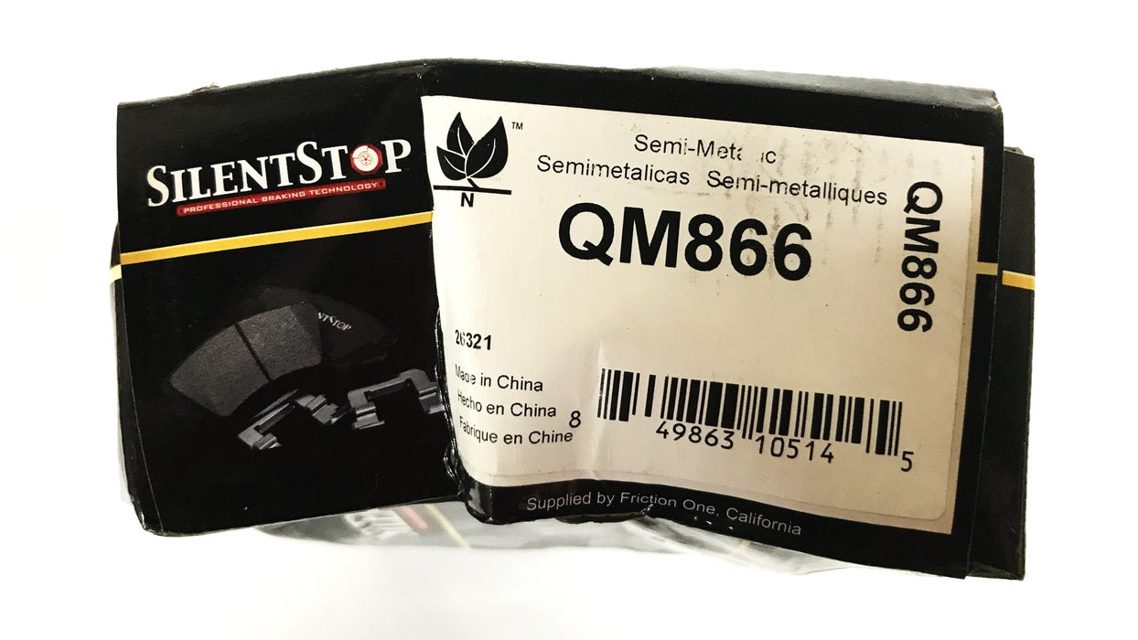 Silent Stop Brake Pad Set QM866 NOS
