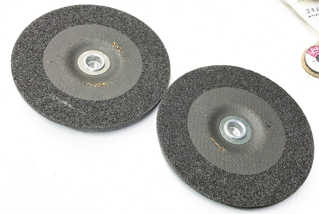 Partsmaster 7" X 1/4" X 5/8-11 Grinding Disc PM08137650 [Lot of 2] NOS