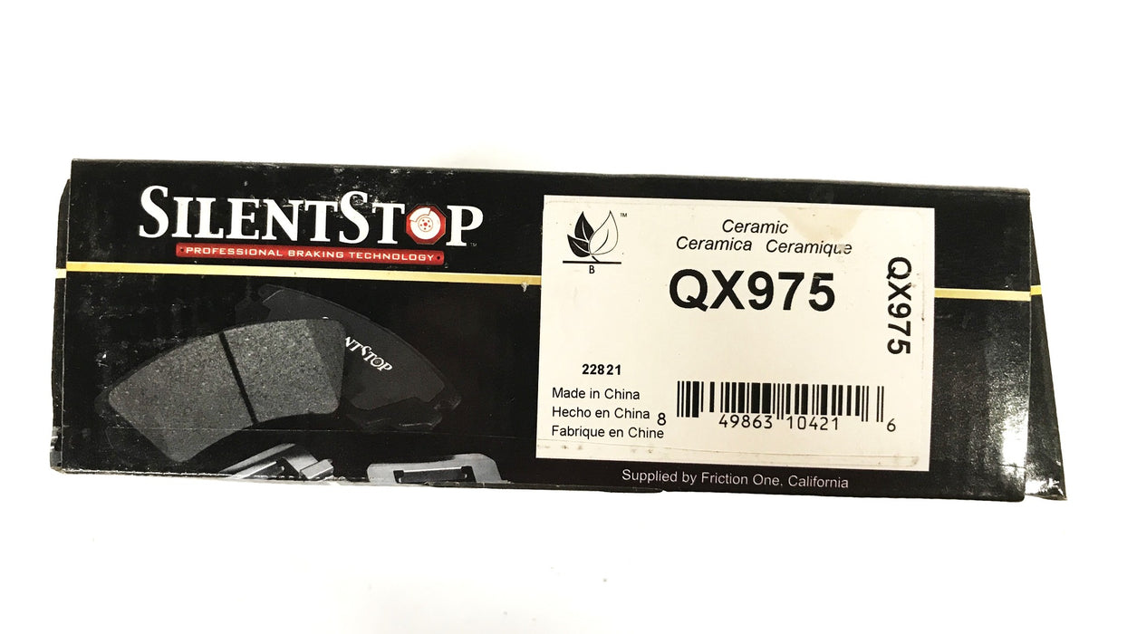 Silent Stop Brake Pad Set QX975 NOS