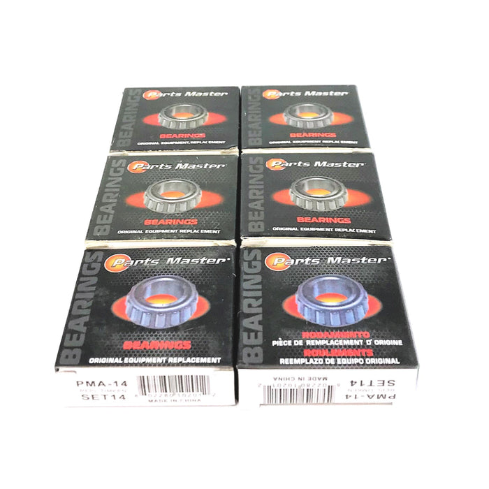 Parts Master Bearing PMA-14 [Lot of 6] NOS