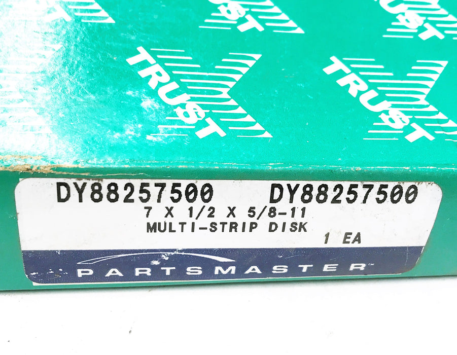 Partsmaster 7" X 1/2" X 5/8-11 Multi-Strip Gasket Stripper Disc DY88257500 NOS