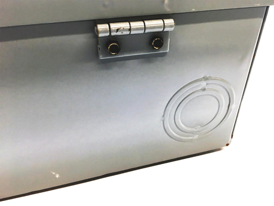 General Electric Model 10 Heavy Duty Safety Switch Indoor Enclosure TH3362 USED