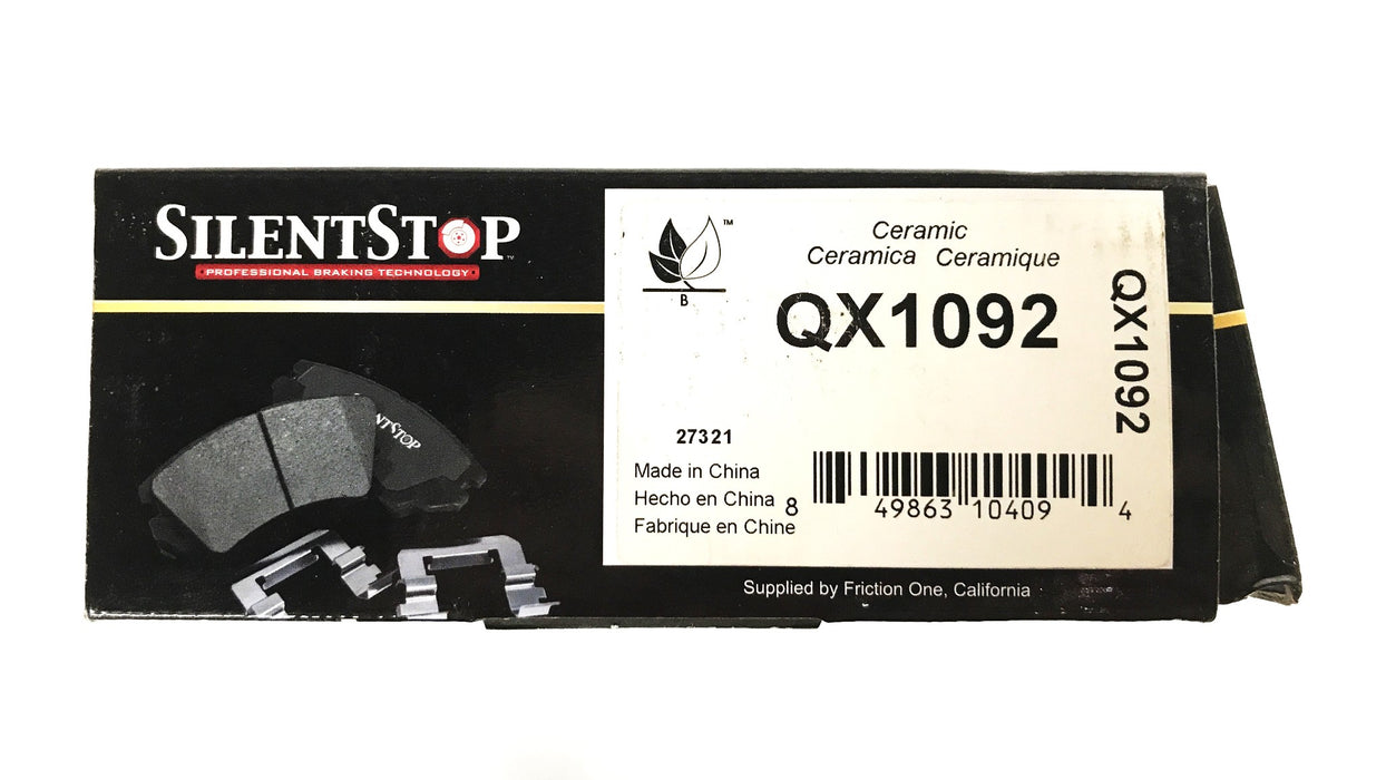 Silent Stop Brake Pad Set QX1092 NOS