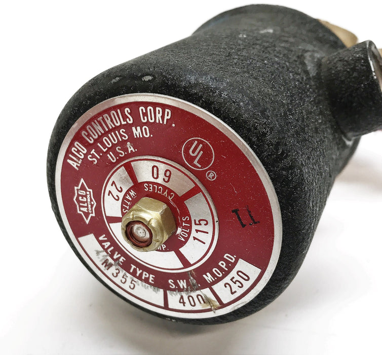 Alco 115V 22w Solenoid Valve M355 USED