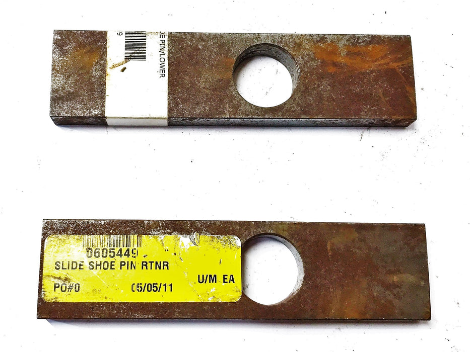 McNeilus Lower Pin Shoe Retainer 605449 [Lot of 2] NOS