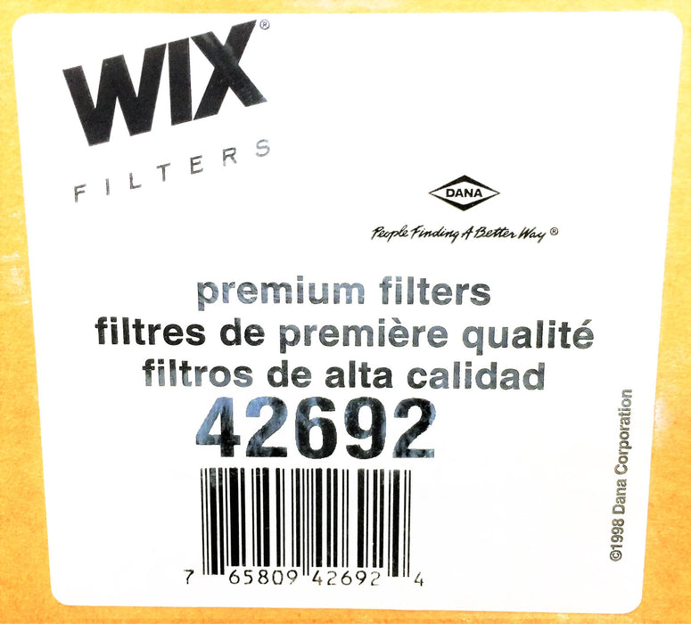 WIX Filters Premium Air Filter 42692 NOS